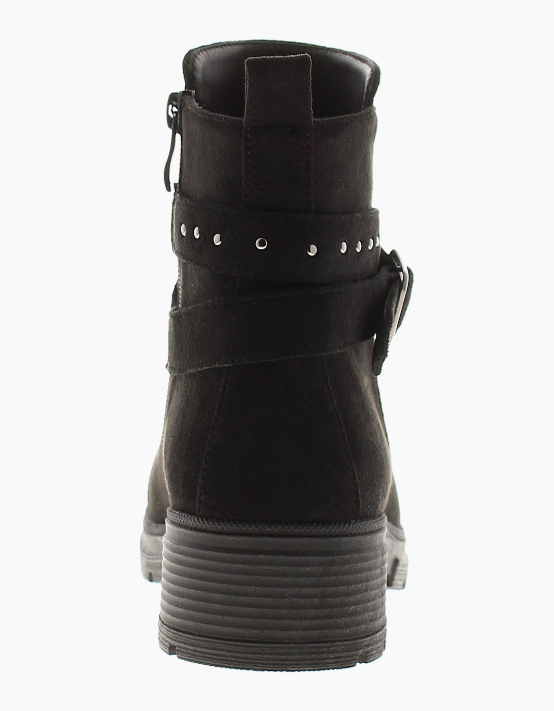 Apache Womens Ankle Boots Millie Zip Fastening black UK Size