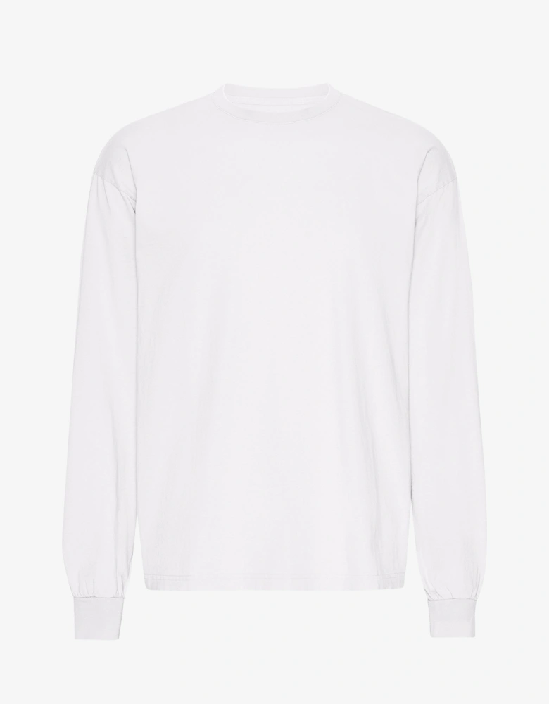 Colorful Standard Oversized Organic Long Sleeve T-Shirt - Optical White