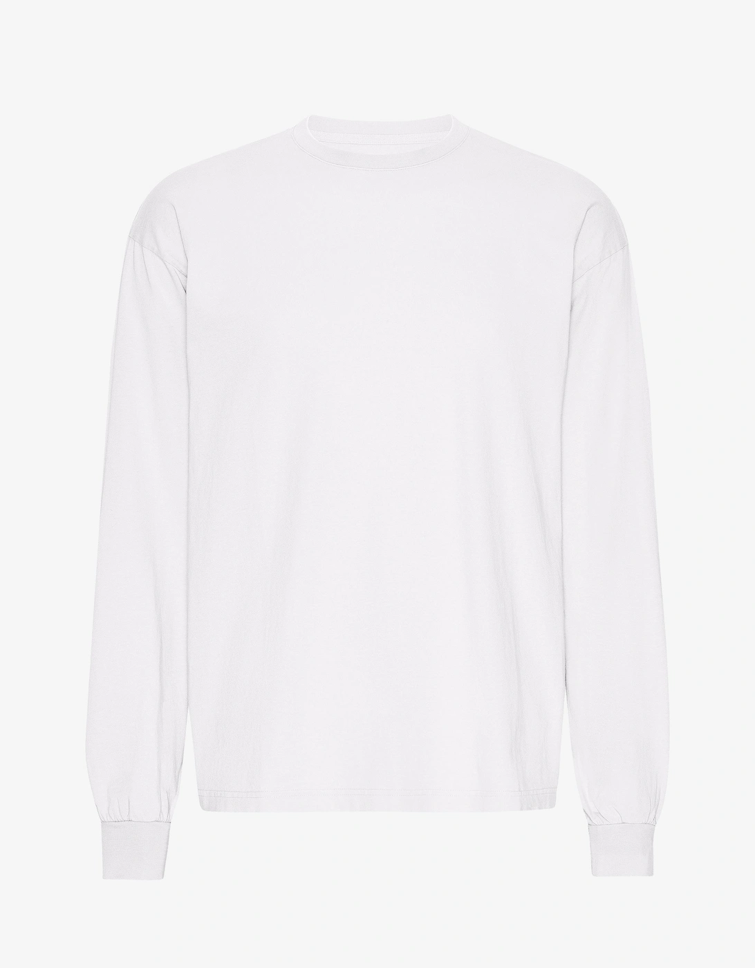 Colorful Standard Oversized Organic Long Sleeve T-Shirt - Optical White