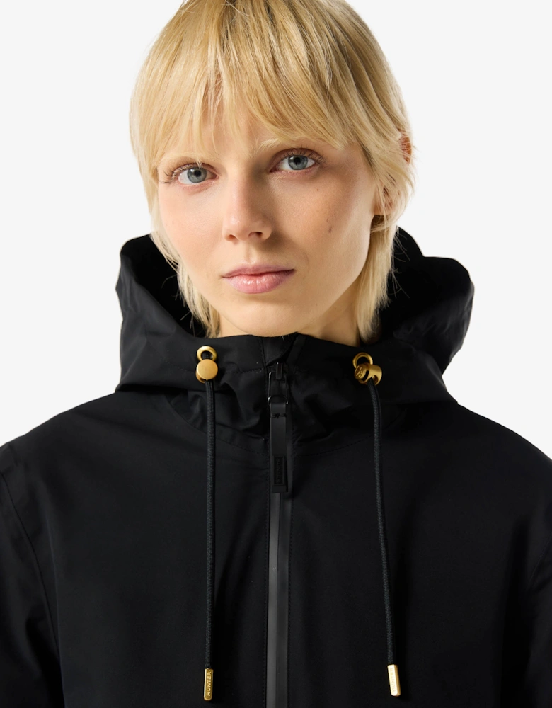 Hunter Womens Original Lightweight Waterproof Jacket - Black