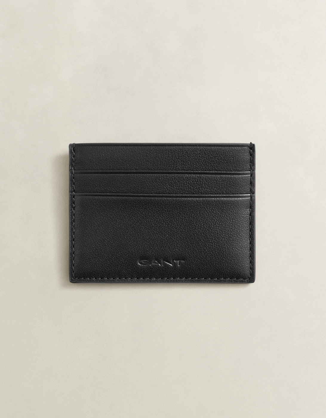 GANT Mens Leather Card Holder - 5 Black