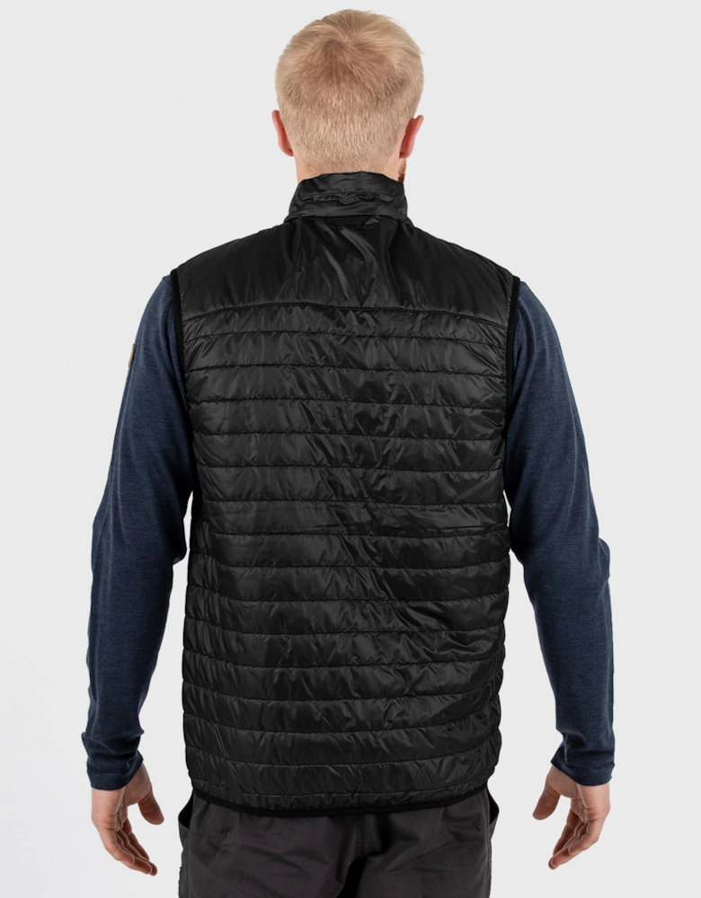 Fjallraven Abisko Mens Padded Gilet - Black 550