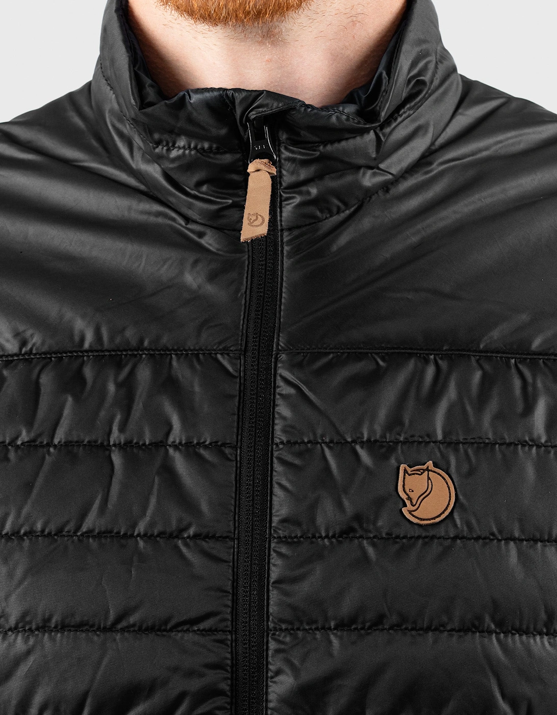 Fjallraven Abisko Mens Padded Gilet - Black 550
