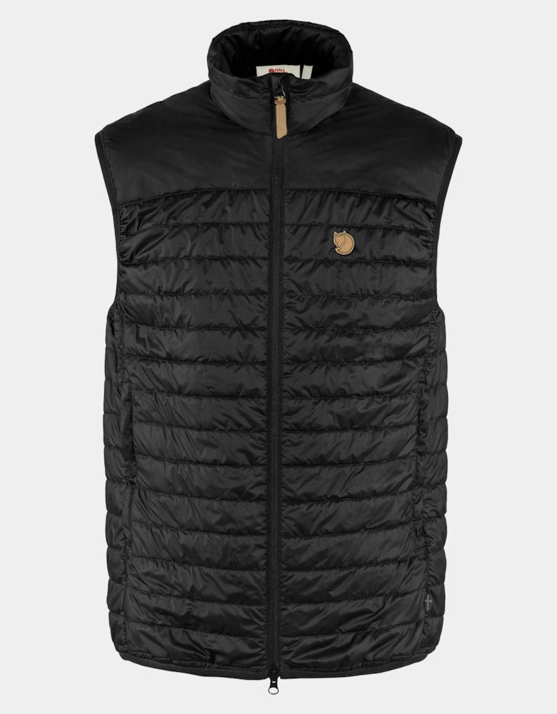 Fjallraven Abisko Mens Padded Gilet - Black 550