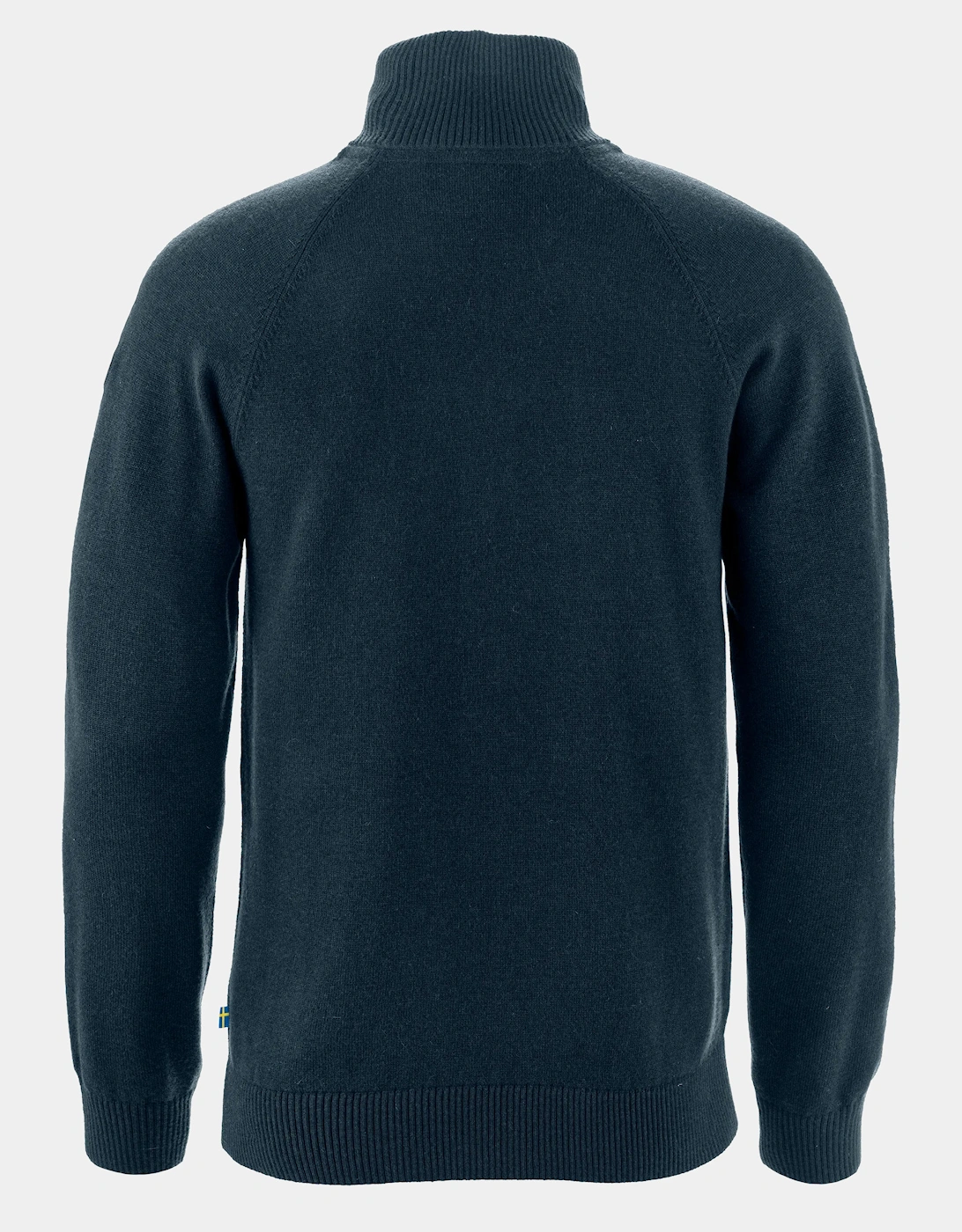 Fjallraven Övik Lite Mens Half Zip Jumper - Dark Navy 555