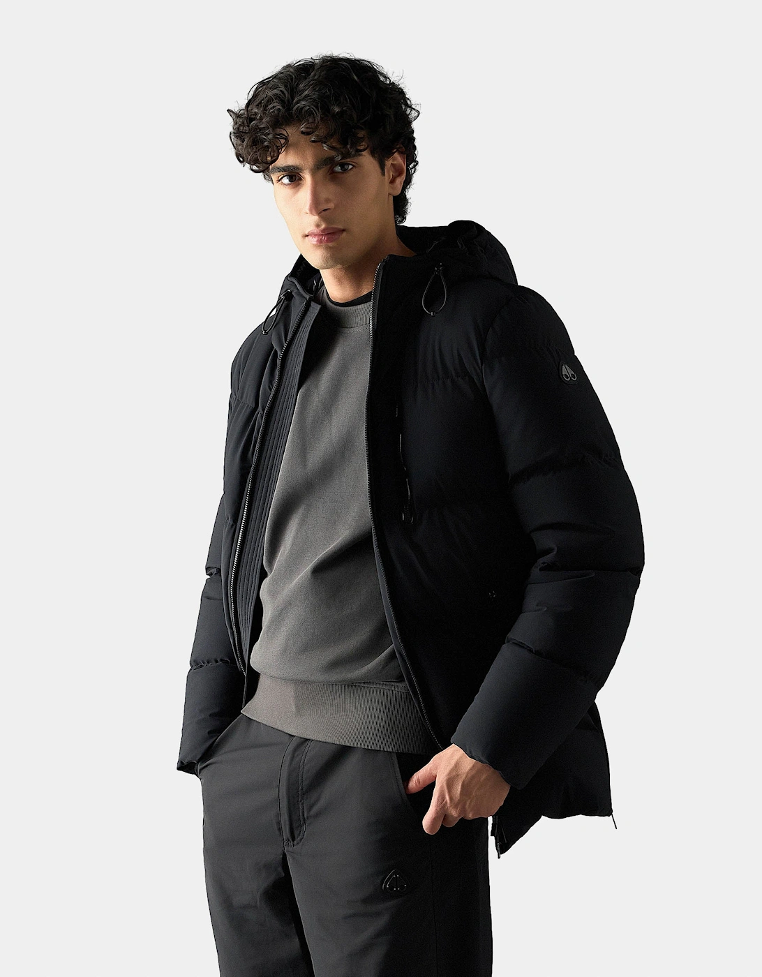Men's Moose Knuckles Mens Soho 3Q Jacket - Black 292 - Size: 38/Regular