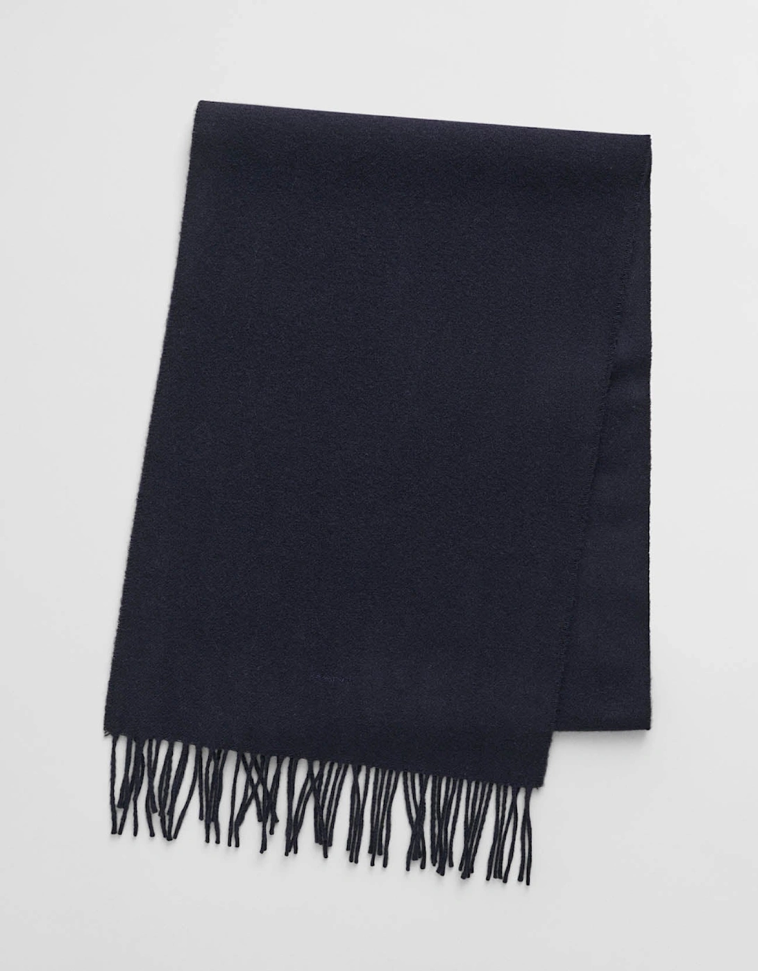 GANT Mens Wool Scarf - 433 Evening Blue