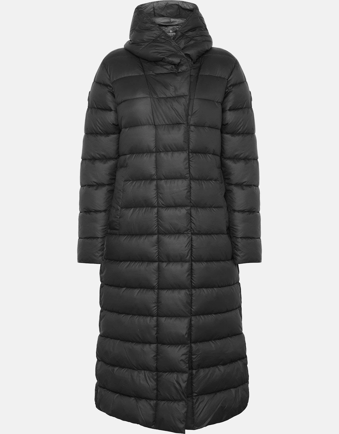 Women's Didriksons Womens Stella Long Parka 6 - Black 060 - Size: 14