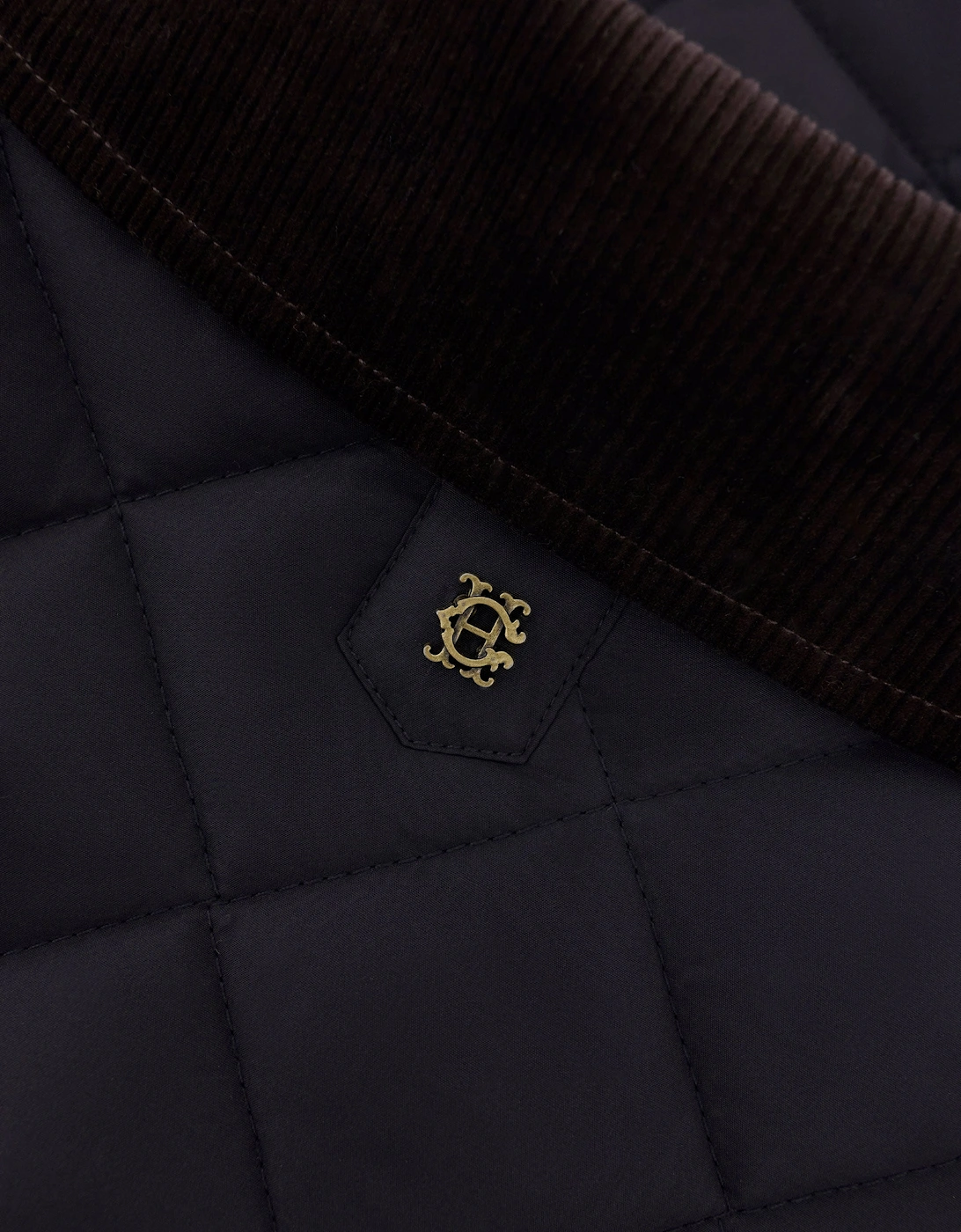 HOLLAND COOPER COUNTRY QUILTED JACKET NAVY