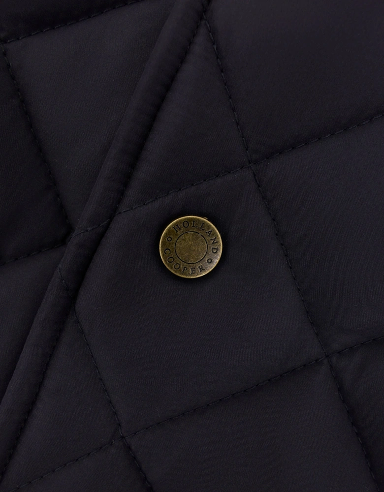 HOLLAND COOPER COUNTRY QUILTED JACKET NAVY