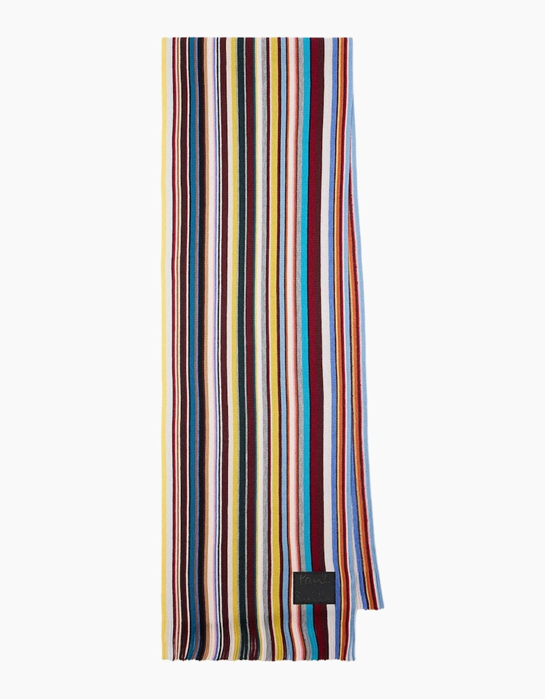 PAUL SMITH SIGNATURE SCARF MULTI COLOURED