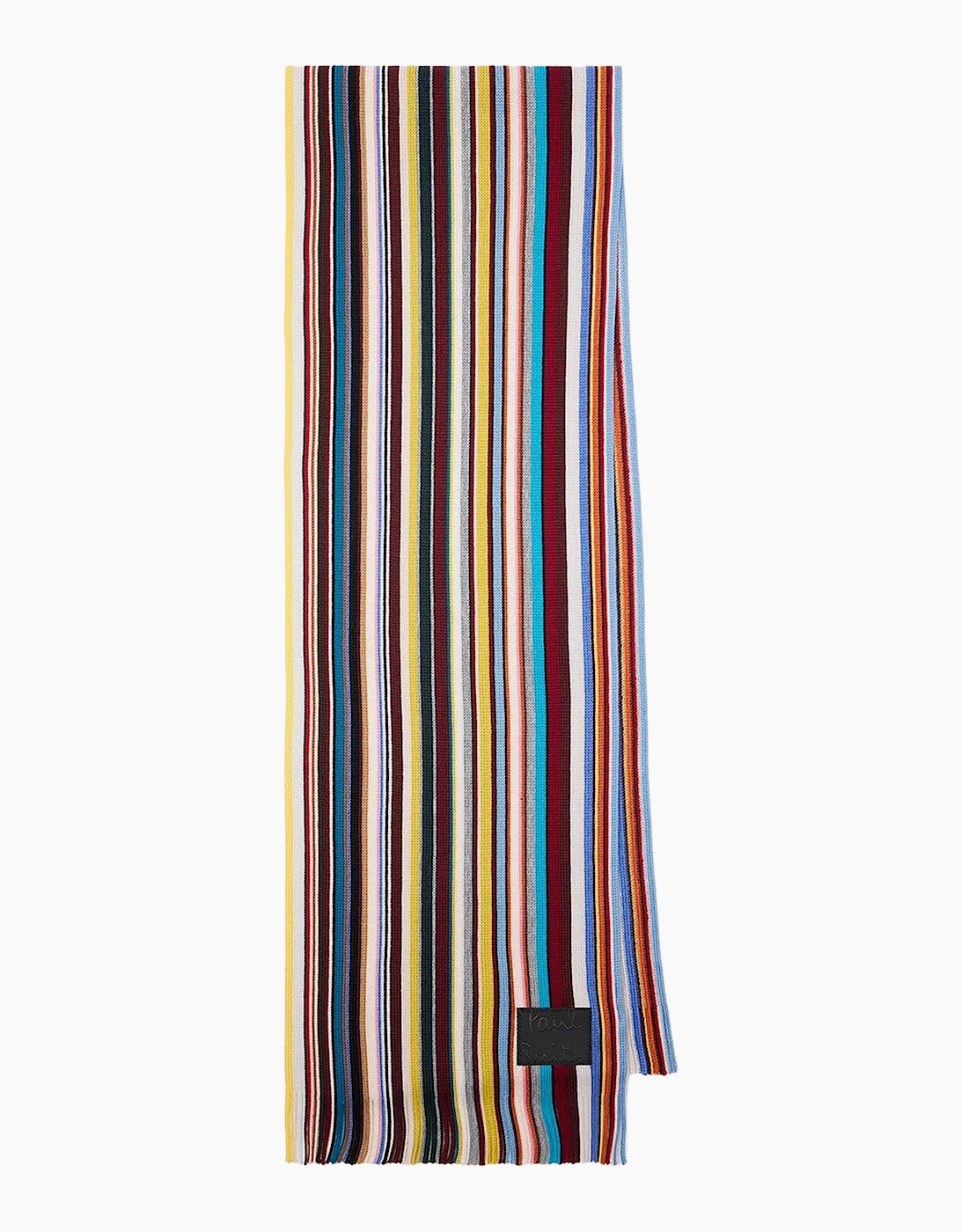 Ps Paul Smith Men's Red Paul Smith Wool Scarf - Image 3