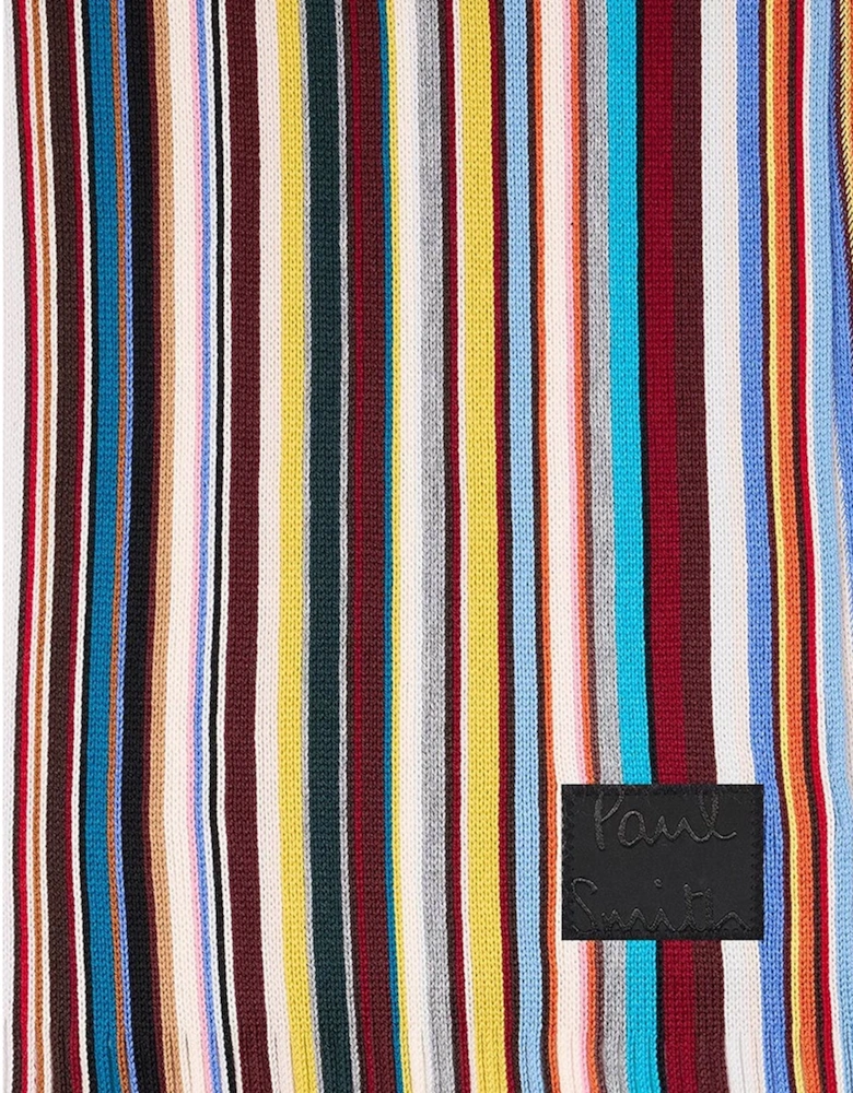 PAUL SMITH SIGNATURE SCARF MULTI COLOURED