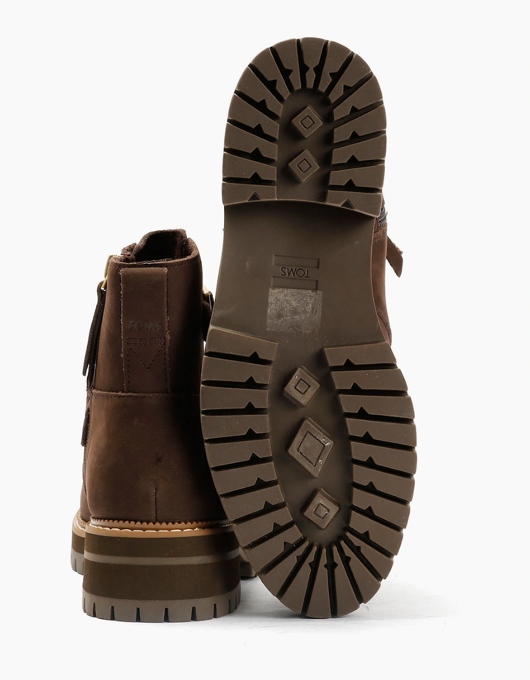 TOMS Simone Nubuck Women's Chocolate Boots