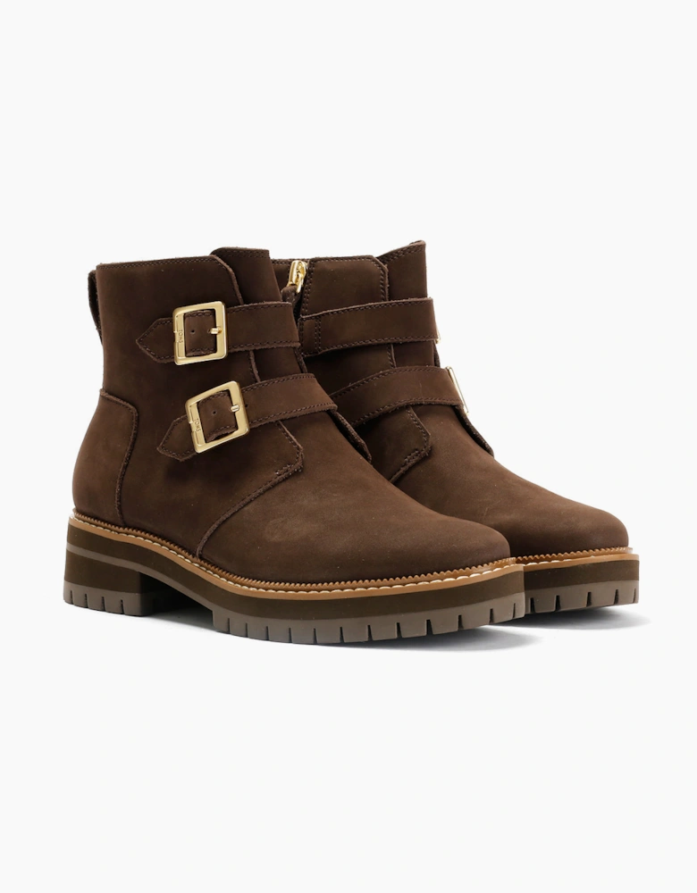 TOMS Simone Nubuck Women's Chocolate Boots