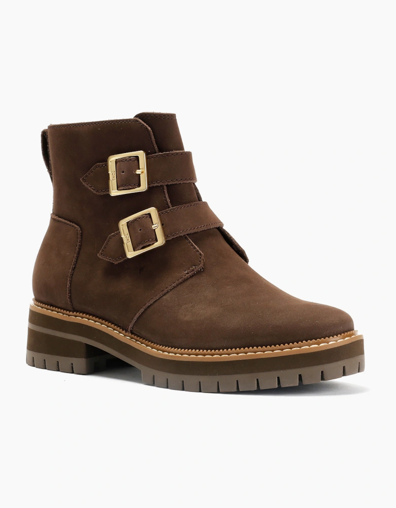 TOMS Simone Nubuck Women's Chocolate Boots