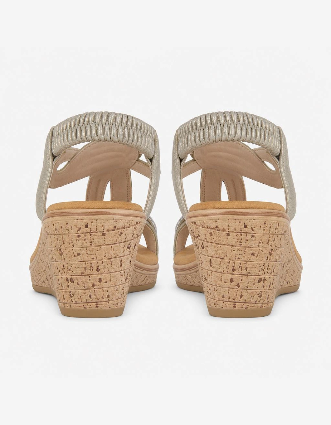 Cipriata ORA Womens Slingback Sandals Pewter