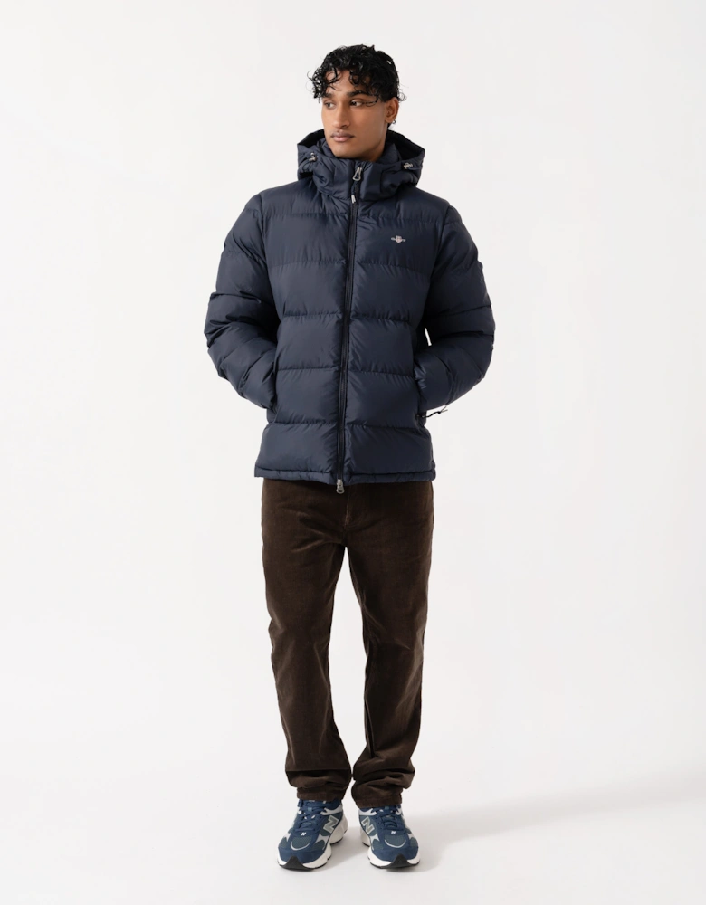 GANT Mens Active Cloud Jacket - 433 Evening Blue