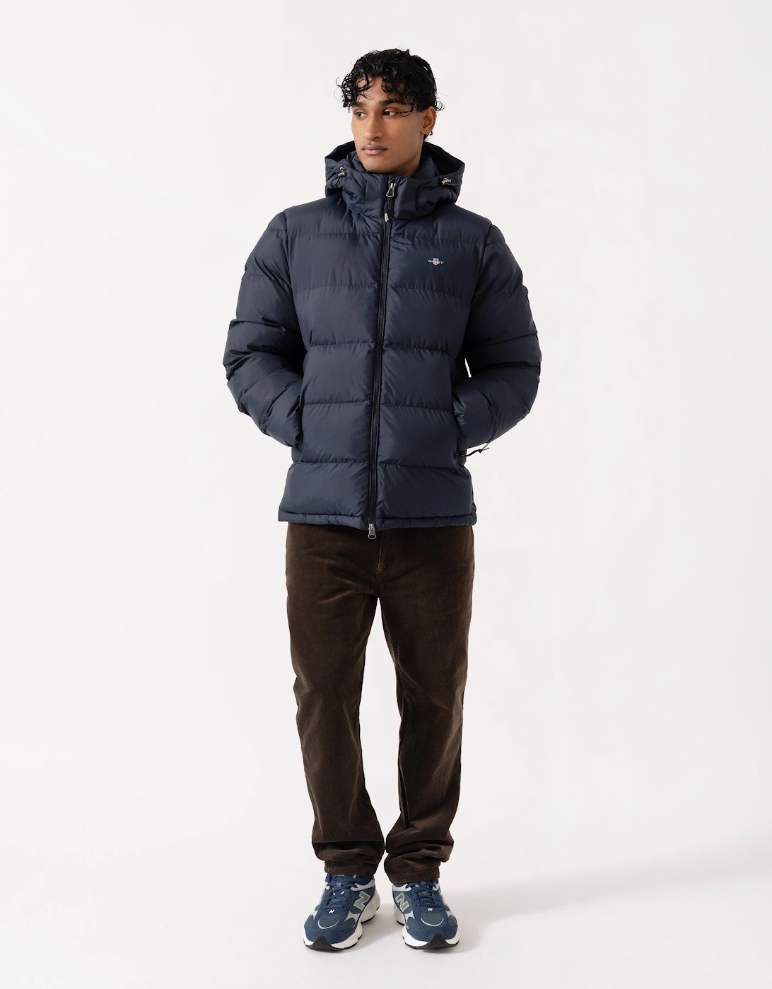 GANT Mens Active Cloud Jacket - 433 Evening Blue