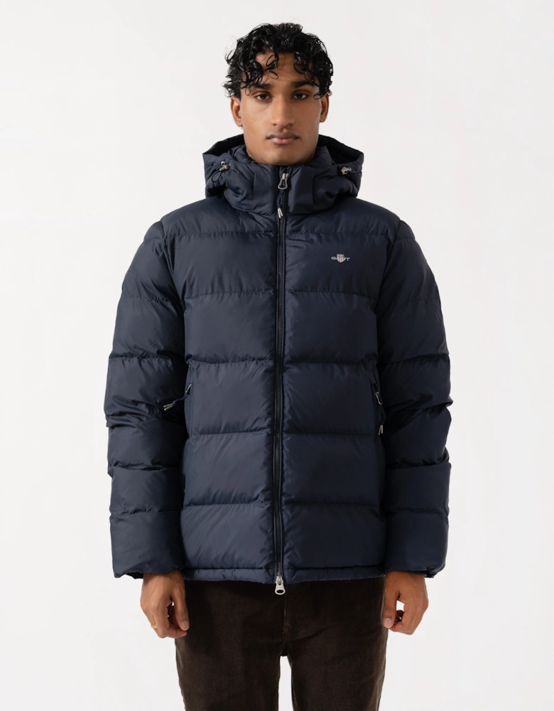 GANT Mens Active Cloud Jacket - 433 Evening Blue