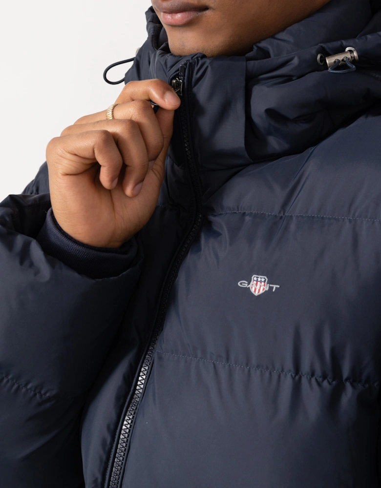 GANT Mens Active Cloud Jacket - 433 Evening Blue