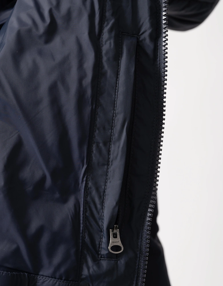 GANT Mens Active Cloud Jacket - 433 Evening Blue