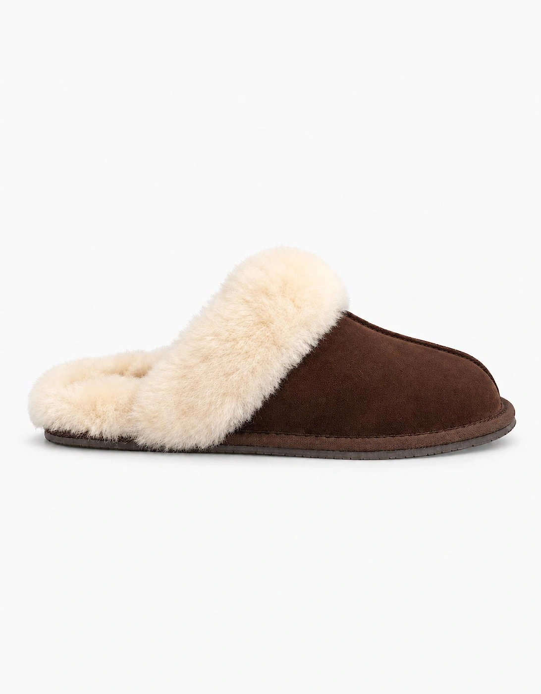 HOS Sheepskin AYLA Womens Mules Espresso