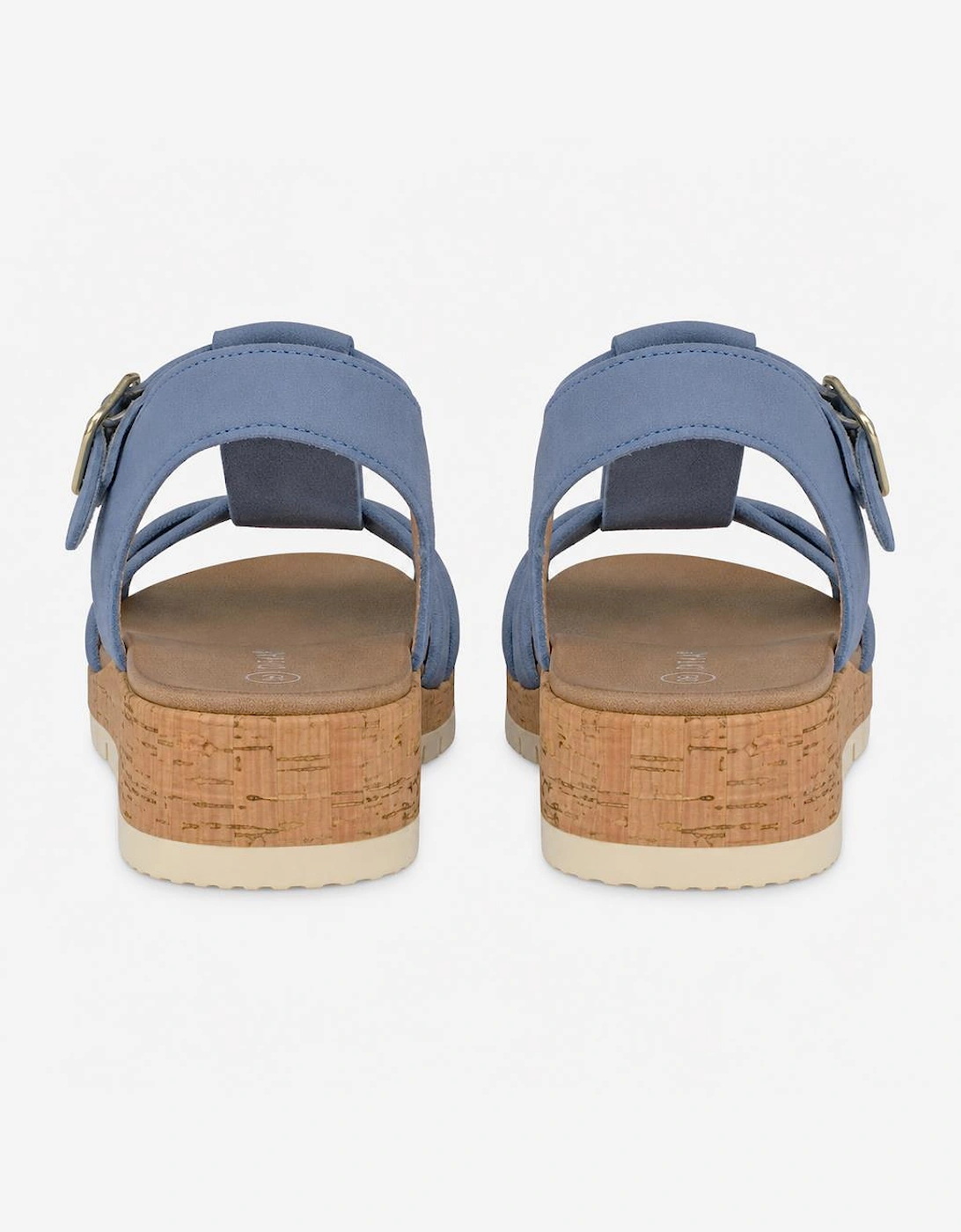 Cipriata FADIA Womens Ankle Strap Sandals Blue