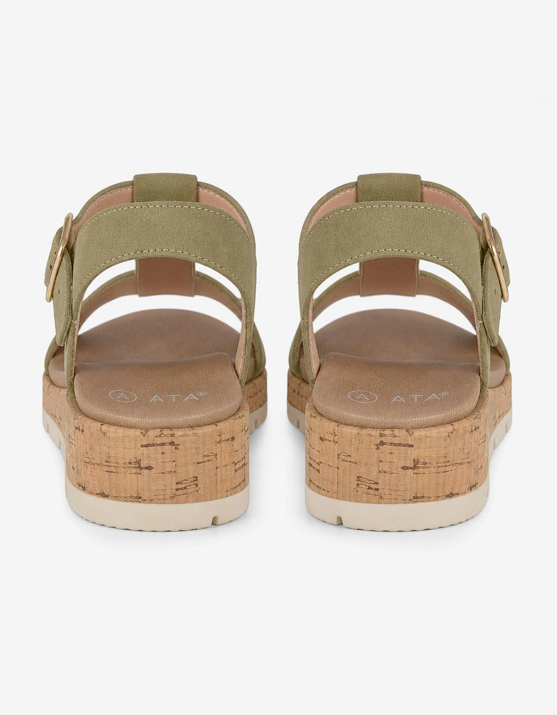 Cipriata FADIA Womens Ankle Strap Sandals Green