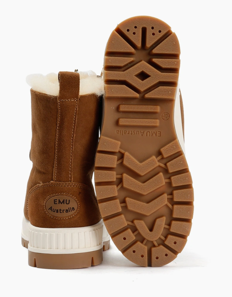 Emu Australia Nomad Wanderer Women's Chestnut Leather Boots
