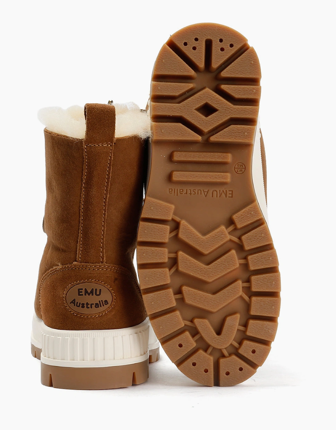 Emu Australia Nomad Wanderer Women's Chestnut Leather Boots