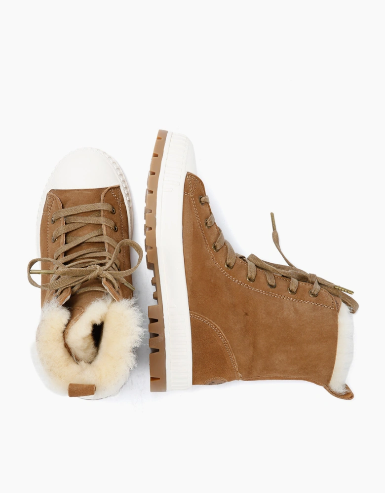 Emu Australia Nomad Wanderer Women's Chestnut Leather Boots
