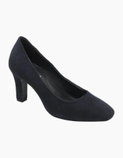 Navy Suede