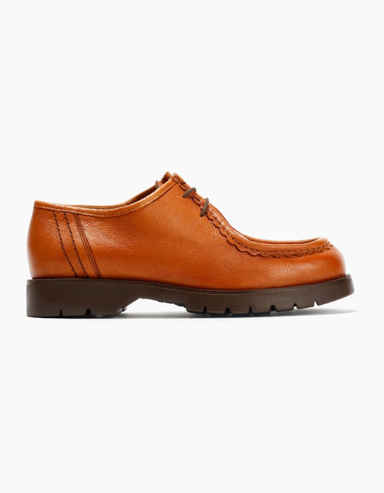 Kleman Padror G VGT Leather Men's Cognac Lace-Up Shoes