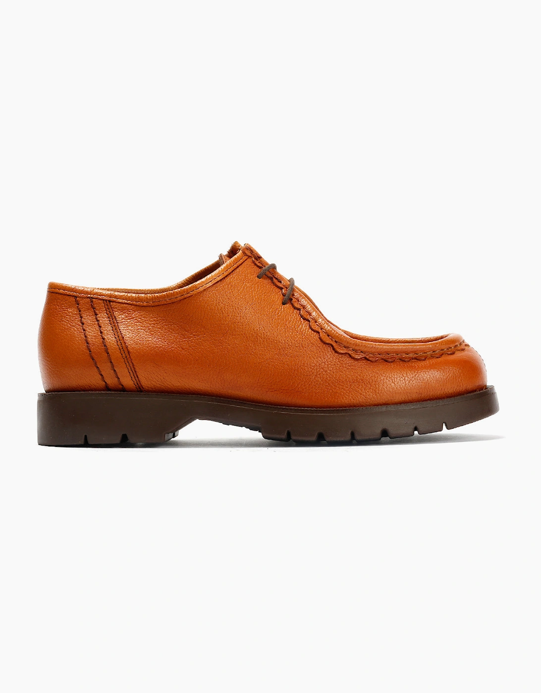 Kleman Padror G VGT Leather Men's Cognac Lace-Up Shoes