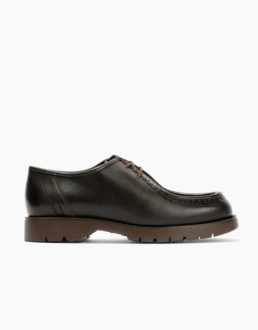 Kleman Padror Leather Men's Brown Lace-Up Shoes