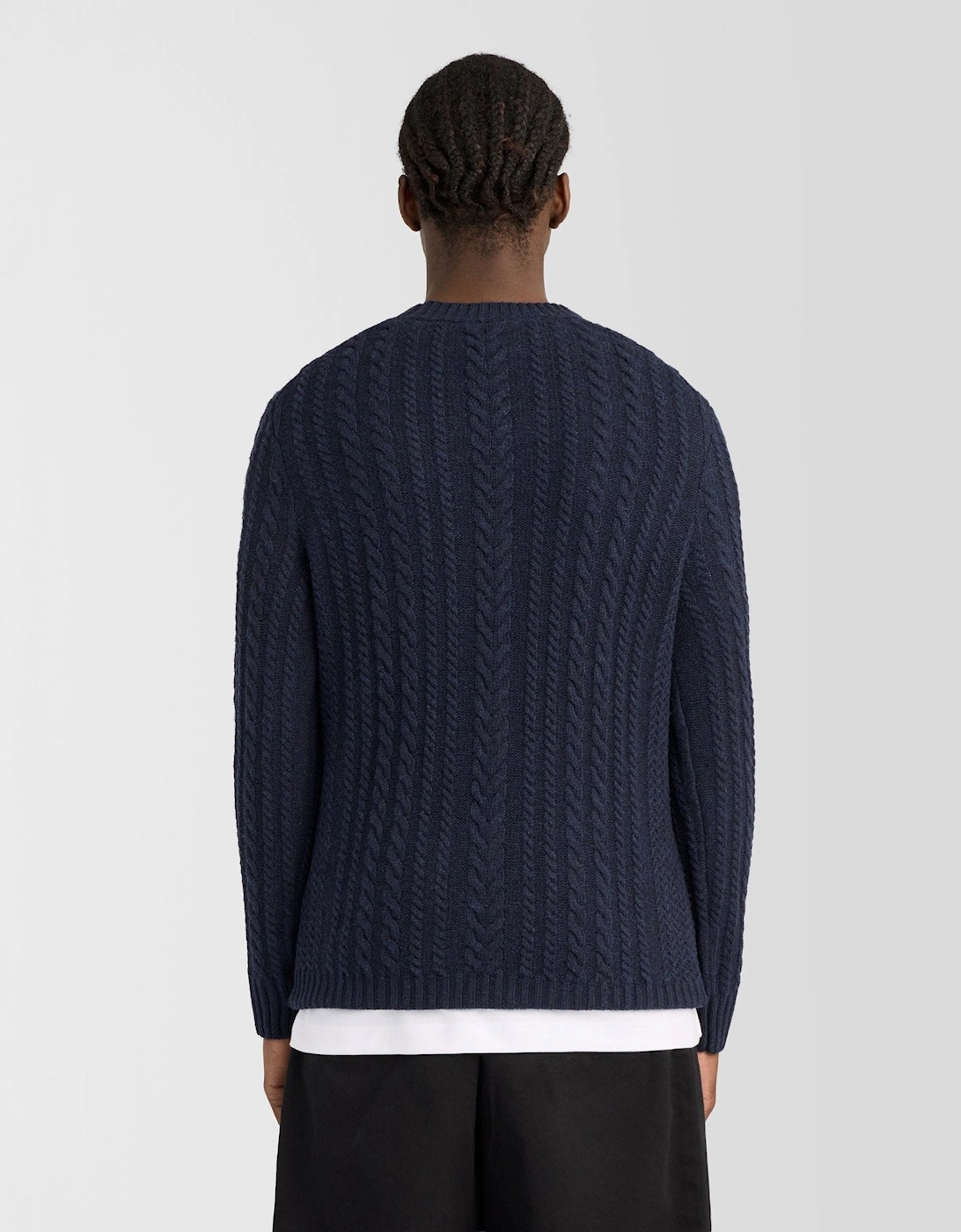 Cable Knit Crew Neck Jumper