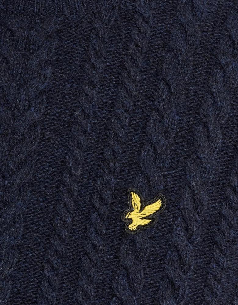 Cable Knit Crew Neck Jumper