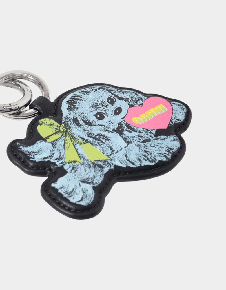 Puppy Keyring Baby Blue