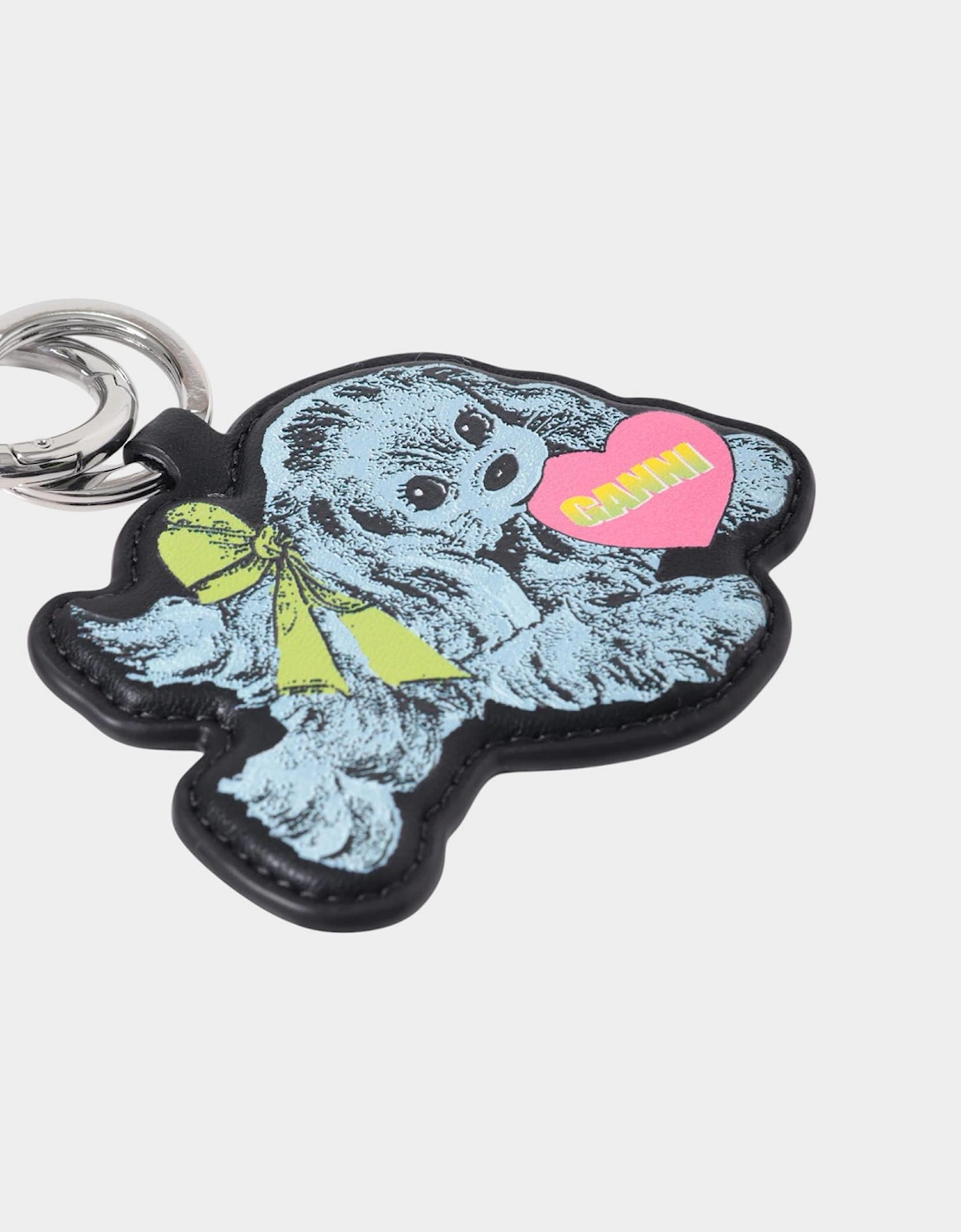 Puppy Keyring Baby Blue