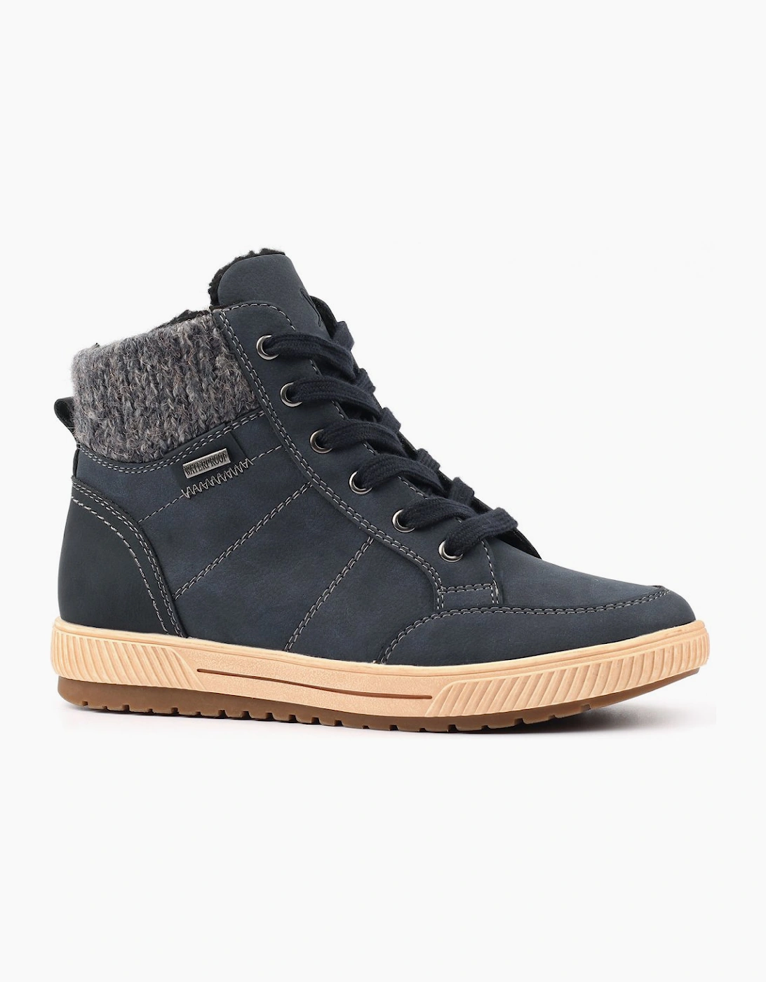 Lunar Women's Finley Womens Ankle Boots - Navy - Size: 7