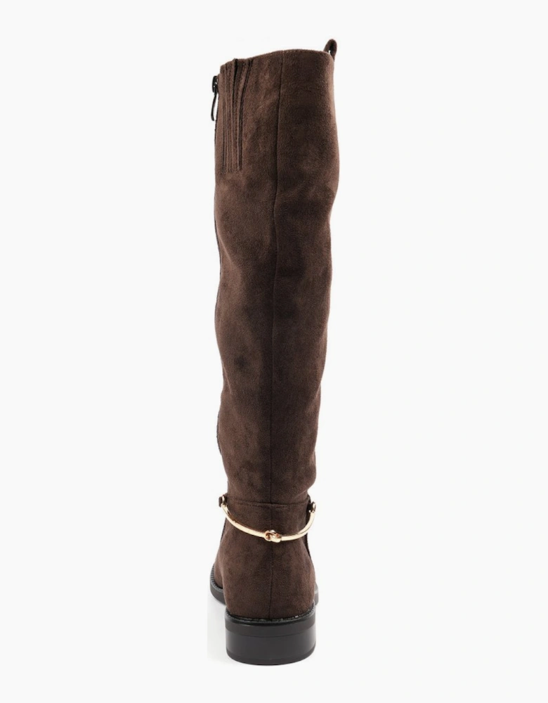 Kesha Womens Knee High Boots