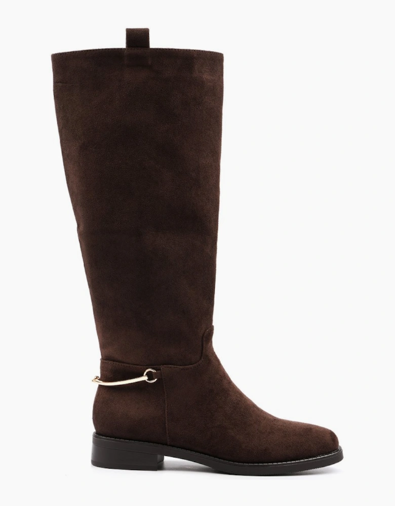 Kesha Womens Knee High Boots