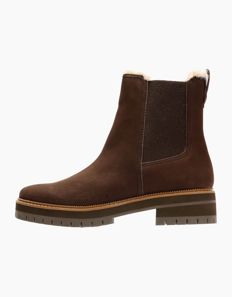 TOMS Bennet Nubuck Women's Chocolate Brown Boots