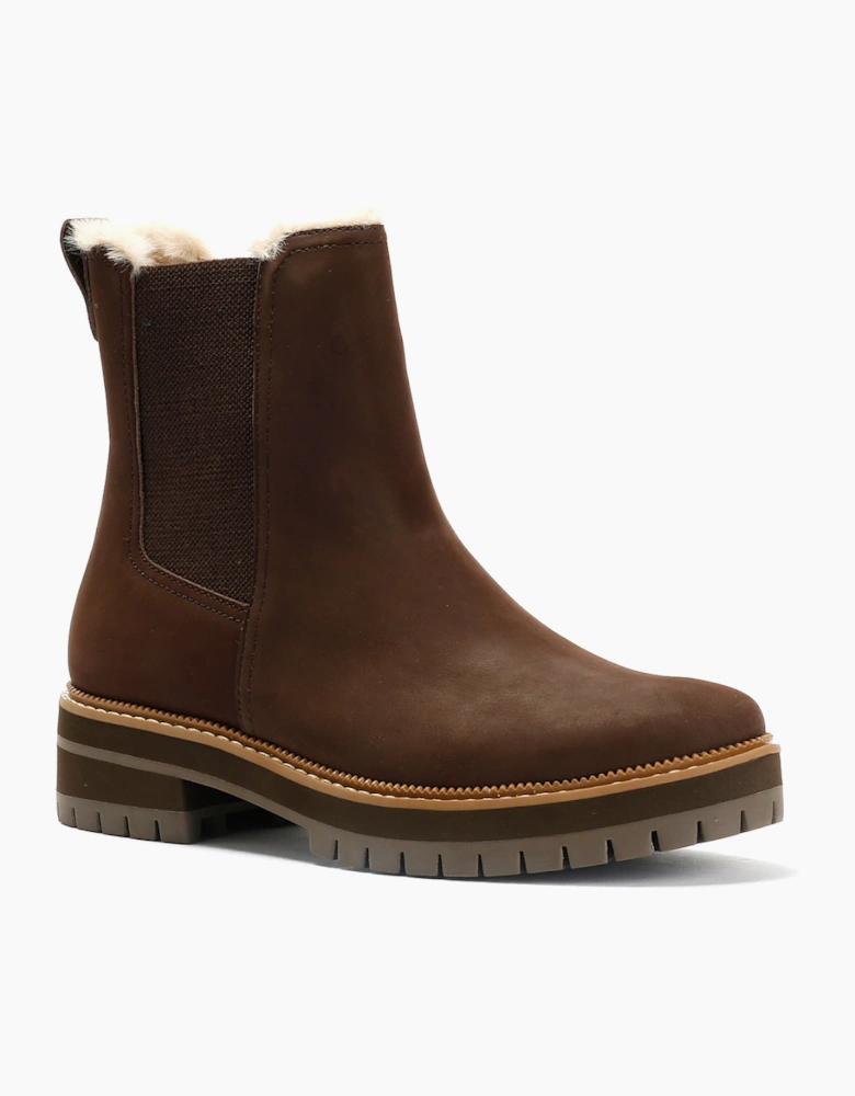 TOMS Bennet Nubuck Women's Chocolate Brown Boots