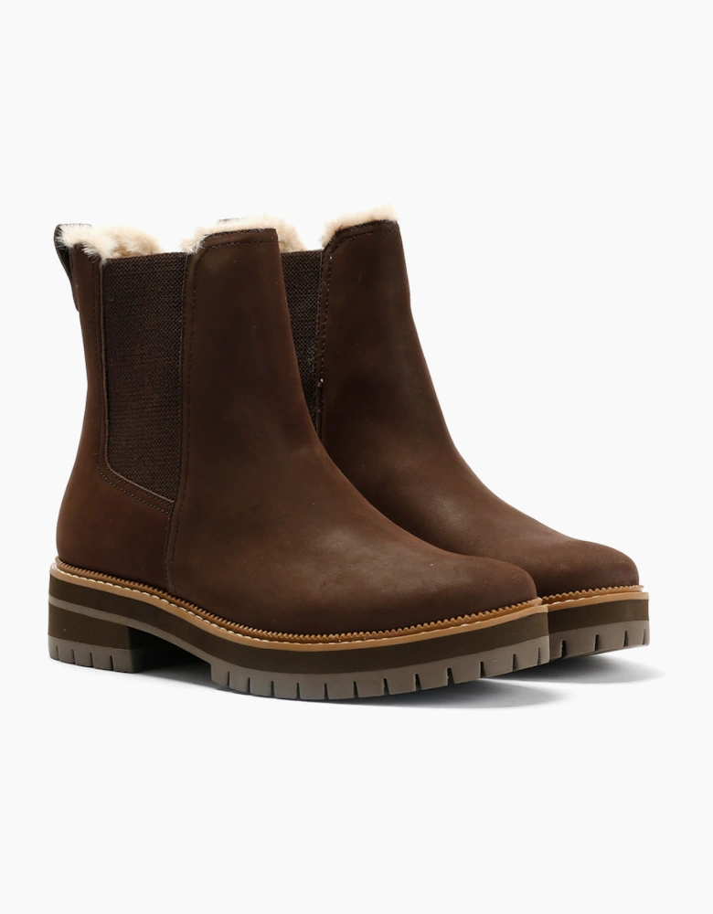 TOMS Bennet Nubuck Women's Chocolate Brown Boots