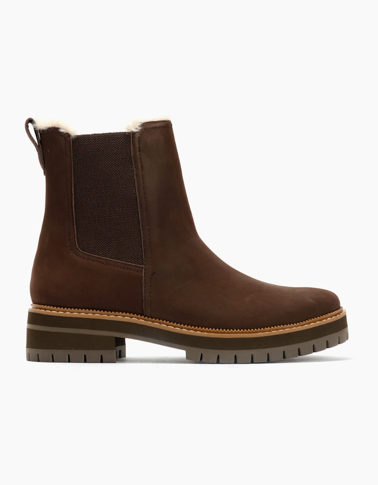 TOMS Bennet Nubuck Women's Chocolate Brown Boots