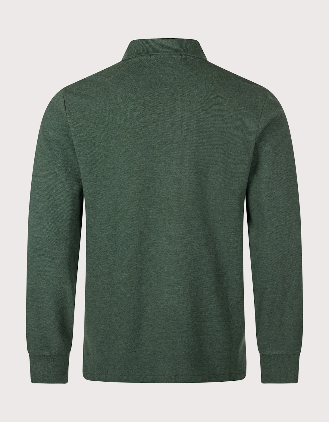Custom Slim Fit Long Sleeve Polo Shirt