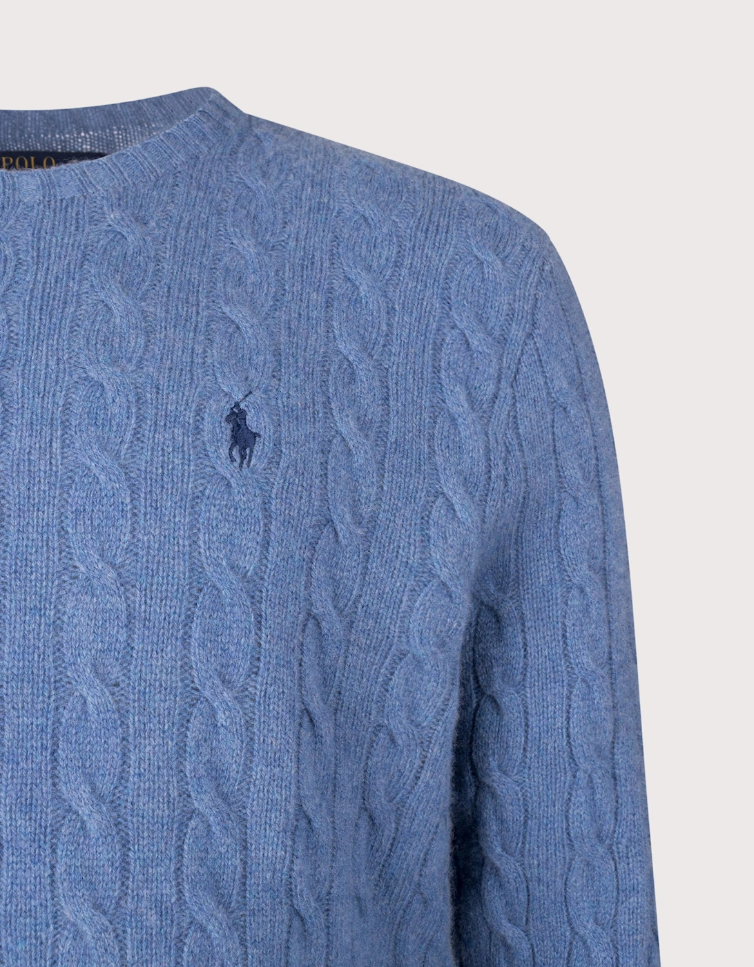 Cashmere Blend Cable Knit Jumper