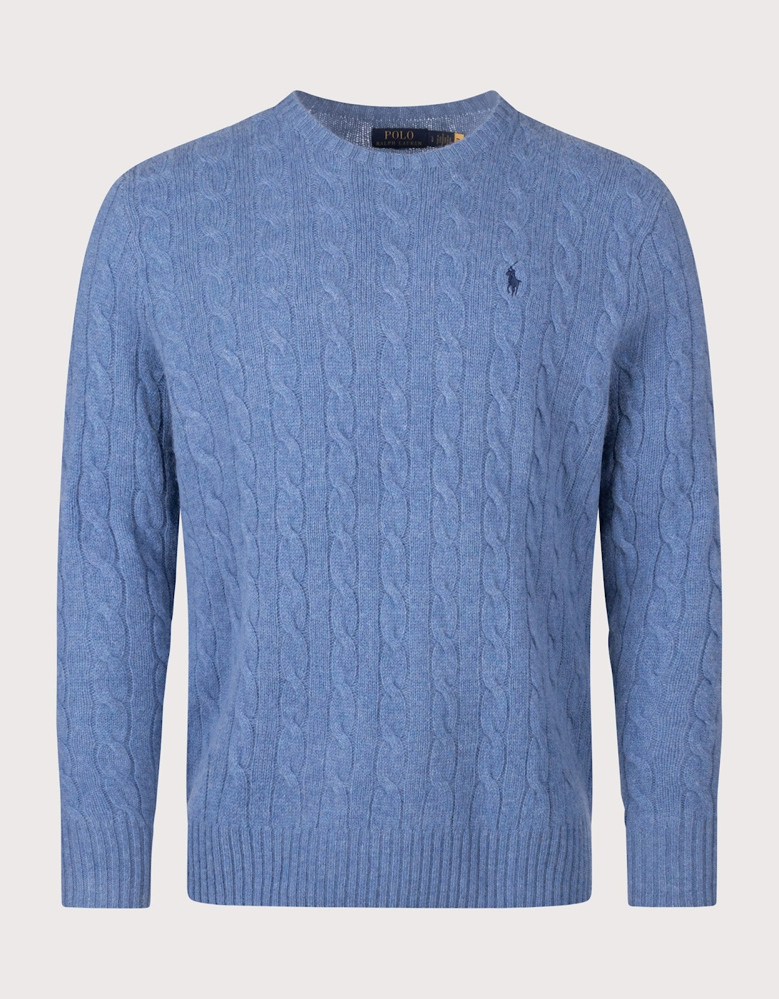 Cashmere Blend Cable Knit Jumper